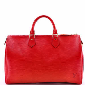 Louis Vuitton 35 Speedy Handbag Epi Leather